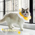 thumbnail image 5 of Cat Cone Collar,Cute Flower Waterproof Elizabethan e Collar for Cat and Small Dog Anti-Bite Lick Wound Healing Protective Neck Cone After Surgery Recovery Collar for Small Pet, 5 of 8