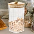 thumbnail image 4 of SEWCHICS Sugar Jar Glass Sealed Storage Container Simple Transparent 1Pcs, 4 of 7