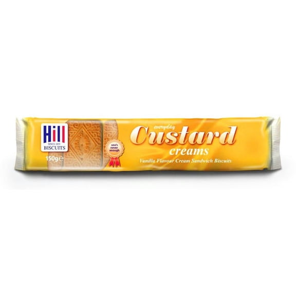 Hill Custard Cream Biscuits, 5.3oz (150g)