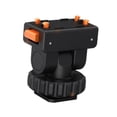 thumbnail image 2 of Miulika Cold Shoe Adapter 180 degree Tilt Adjustable Universal Versatile with 1/4" Thread, 2 of 9