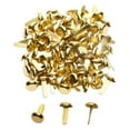 thumbnail image 1 of Geloo Metal Paper Fasteners, Decorative DIY Supplies, Gold, 100 Count, 1 of 6