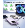 thumbnail image 3 of Cables integrados de carga rápida Power Bank Crazywhale de 10000 mAh y 22,5 W, 3 of 8