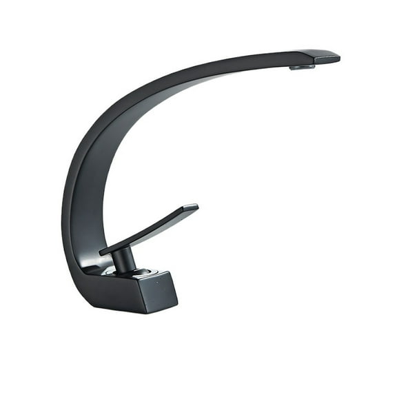 Basin Sink Faucet Hot And Cold Bathroom Mixer Tap, Single Hole Basin Sink Tap, Washing Face Bathroom Faucet Deck Mount Mixer Crane