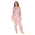 thumbnail image 4 of Adult Christmas Onesie Strawberry Orange Lemon Adult Zipper One-Piece Pajamas Unisex Pajamas with Pockets, 4 of 6