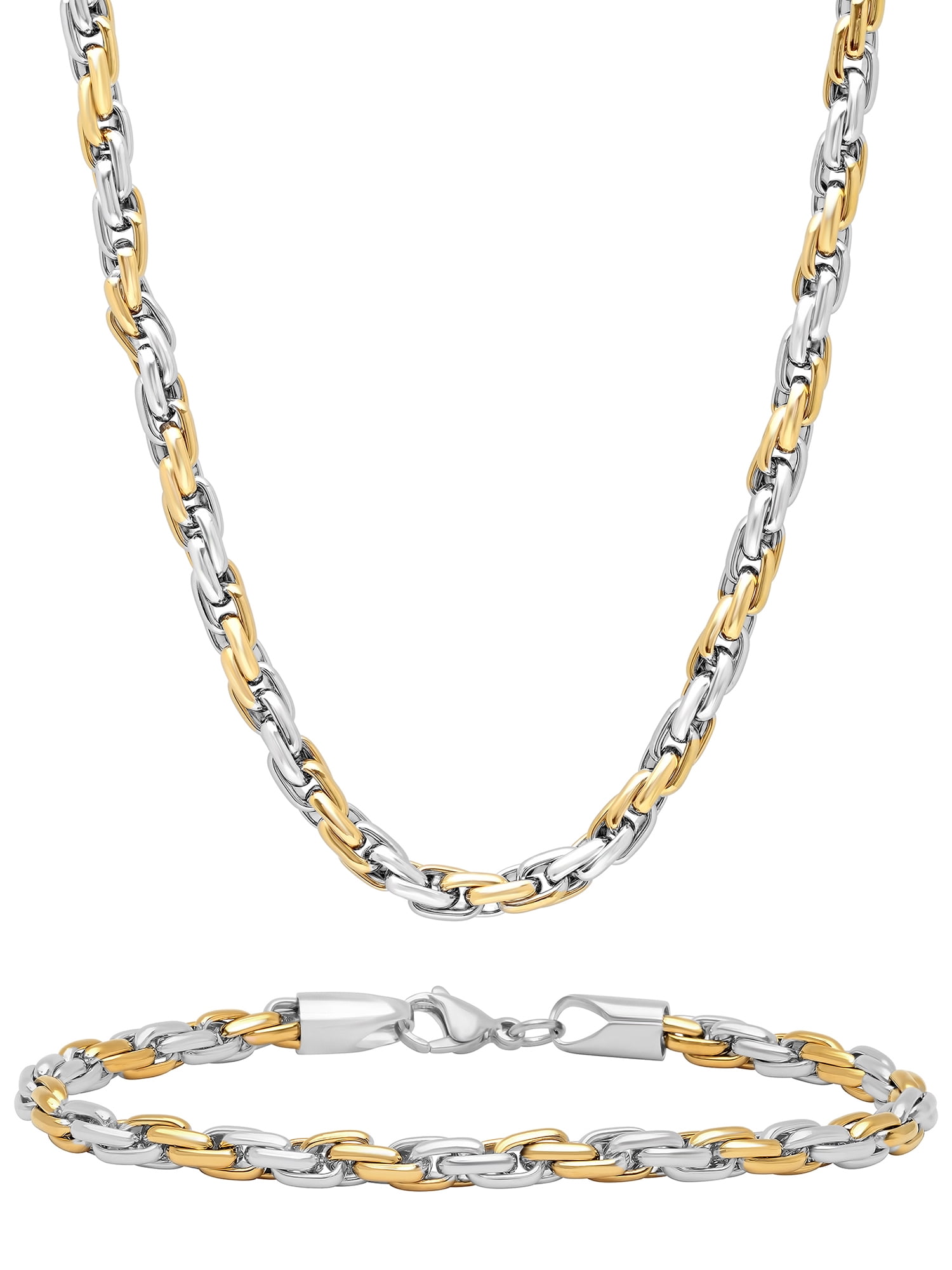 Stainless Steel Rope Chain Necklace 