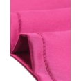 thumbnail image 5 of DARING DIVA Women's Satin Pajama Pullover T-shirt with Shorts Lounge Sets S Hot Pink, 5 of 6