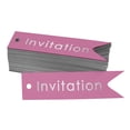 thumbnail image 1 of Inkdotpot Pack Of 100 Real Silver Foil Paper Tags Invitation Party Favor Hang Tags, 1 of 6