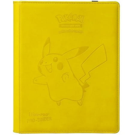 Pokemon Pikachu 9 Pocket Premium Pro Binder for Trading Cards