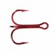 thumbnail image 5 of Soidarity 20 piezas 3 garras 4 #6 #8 #10 # anzuelos de pesca volcados de Metal de curva redonda fuerte y afilada para atún al aire libre Triple púas de Pescar No.06 NO5 Soidarity HW4658-06, 5 of 6