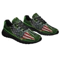 thumbnail image 6 of Irish American flag Shoes Sneakers Black Size 8.5, 6 of 7