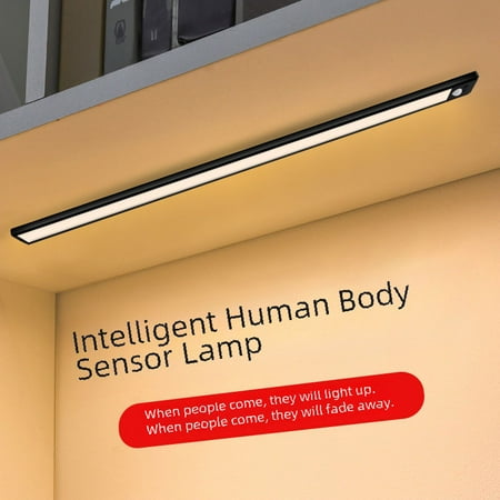

Intelligent ultra-thin human body induction light with LED rechargeable magnetic wireless strip light shoe cabinet wardrobe cabinet light