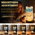 thumbnail image 4 of Candle Warmer Lamp with Timer, Chinoiserie Floral Grandmillennial Cottagecore Blue Non-slip Wireless Remote Control Wax Melts Warmer with 4 Bulbs for Home Office Dorm, Birthday Gifts for Women, 4 of 7