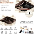 thumbnail image 6 of Sunyuer Crossbody Bags for Women Vegan Leather Top Handle Bag Trendy Handbags with Adjustable Strap, 6 of 7
