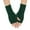 Womens Gloves Green, variant on Sinpiling Womens & Mens Winter Fingerless Gloves Casual Solid Thumbhole Arm Sleeves Stretchy Cable Knitted Thermal Warm Long Mittens