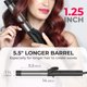 thumbnail image 3 of Rotating Curling Iron, LMHF Ionic Automatic Curling Iron 1 1/4 Inch for Medium/Long Hair, Travel Hair Curler Long Tourmaline Ceramic Barrel for Beach Waves, Up to 430℉, 3 of 5