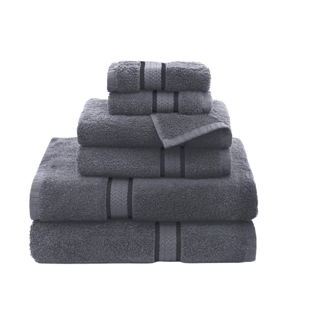 Juego de toallas COTTON CRAFT Ultra Soft, 6 piezas, 100% algodón