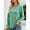 #1 Green, variant on Womens Tops Long Sleeve Shirts Fall Casual V-neck T-Shirts Loose Puff Long Sleeve Tops Tunic Flowy Blouses Dressy Lightweight Pullover Sweatshirts