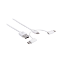 thumbnail image 2 of Cable Lightning+ USB-C+ microUSB a USB Manhattan 353434, 2 of 2