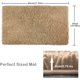 thumbnail image 2 of Alfombrilla de baño Antideslizante de 50 x 80 cm, Alfombrilla Lavable a máquina con Suave Absorbente para bañera, Ducha y baño (Gris), 2 of 5
