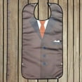thumbnail image 5 of Shamjina Mealtime Waterproof Print Cotton Adjustable Bib Catcher Mchine Washable for Brown, 5 of 6