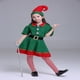 thumbnail image 4 of Ropa navideña para niños, ropa de duende navideño, cosplay, ropa para padres e hijos, festival, ropa navideña verde para hombres y mujeres adultos, 4 of 6