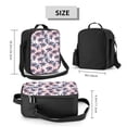 thumbnail image 2 of Lsque Tropics Palm Trees Lunch Bag Lunch Box for Women Men Reusable Insulated Lunch Tote Bag,Leakproof Thermal Cooler Sack Food Handbags Case High Capacity, 2 of 9