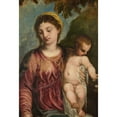 thumbnail image 3 of Andrea Schiavone 18x24 Black Modern Framed Museum Art Print Titled - Madonna and Child, 3 of 5