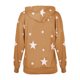 thumbnail image 5 of Suéter con capucha de manga larga con estampado de estrellas de cinco puntas informal para mujer Top suelto Fridja  ghj987+3284, 5 of 5