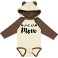 thumbnail image 3 of Inktastic Love Ya, Mom- Mothers Day Boys or Girls Long Sleeve Baby Bodysuit, 3 of 5