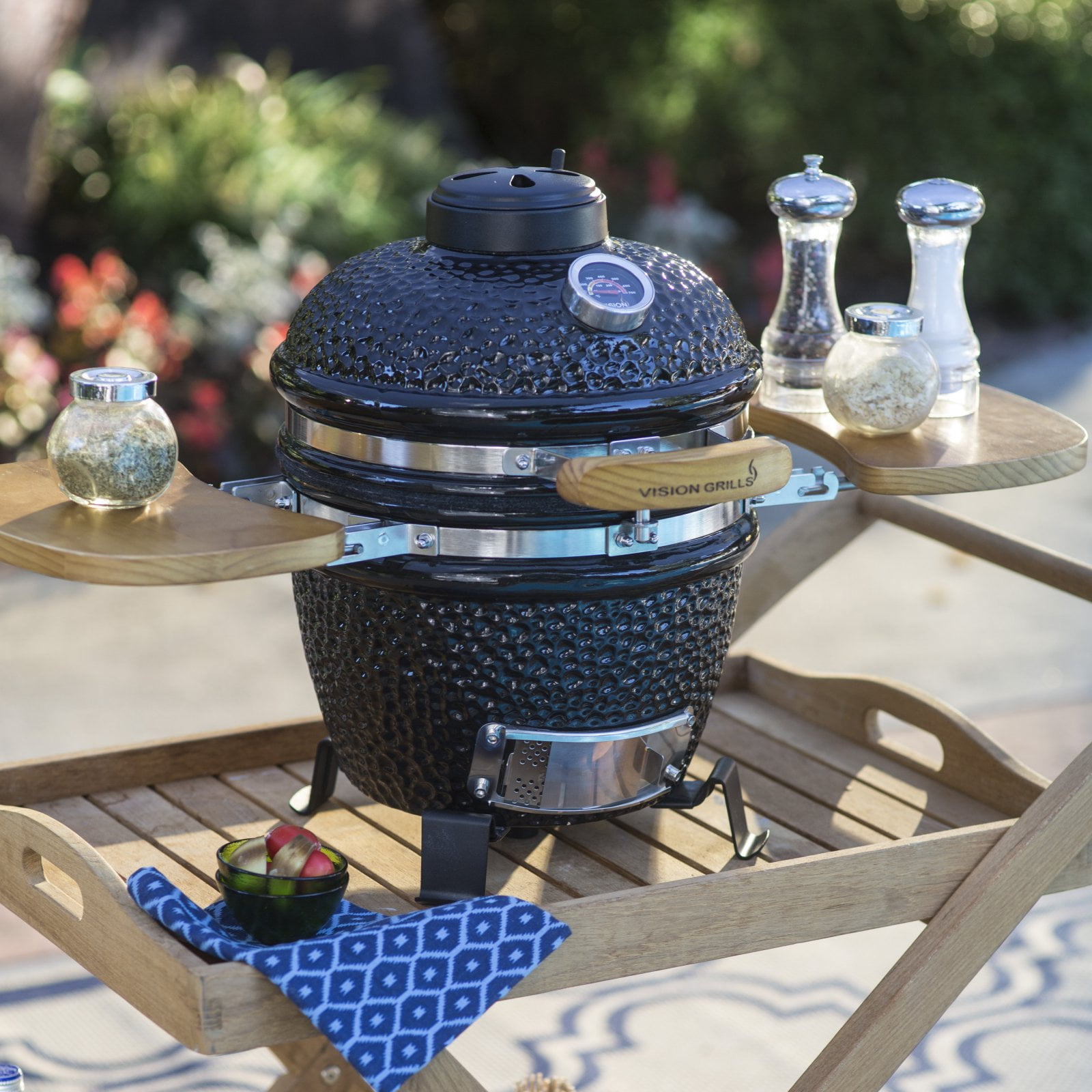 Vision Grills Classic P Series Kamado Charcoal Grill by Phase 2 LLC