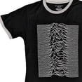 thumbnail image 3 of Joy Division Unisex Ringer T-Shirt: Unknown Pleasures (Back Print) (Large), 3 of 3