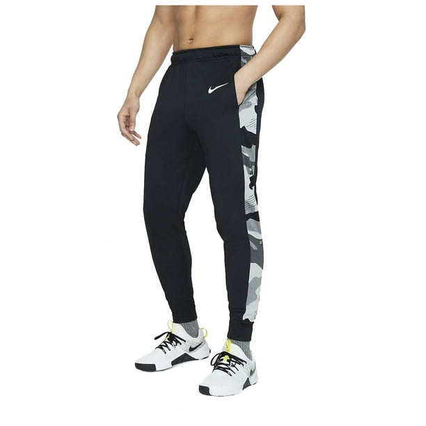 Abstracción marea Ciudadanía Nike Men's Dri-Fit Camo Tapered Training Pants (Black/WolfGrey, 3XL) -  Walmart.com