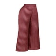 thumbnail image 3 of Pantalón George para Mujer, Corte Recto con Pretina Limpia Delantero, Resorte Trasero Vino Talla CH, 3 of 4