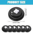 thumbnail image 2 of Valve Diaphragm Washers, 6 Pieces Faucet Float Valves, Toilet Flush Seal, Replacement Rubber Diaphragm Washers for, 2 of 5