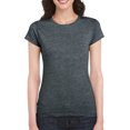 thumbnail image 1 of Gildan Ladies Softstyle  T-Shirt, 2XL, Dark Heather, 1 of 2