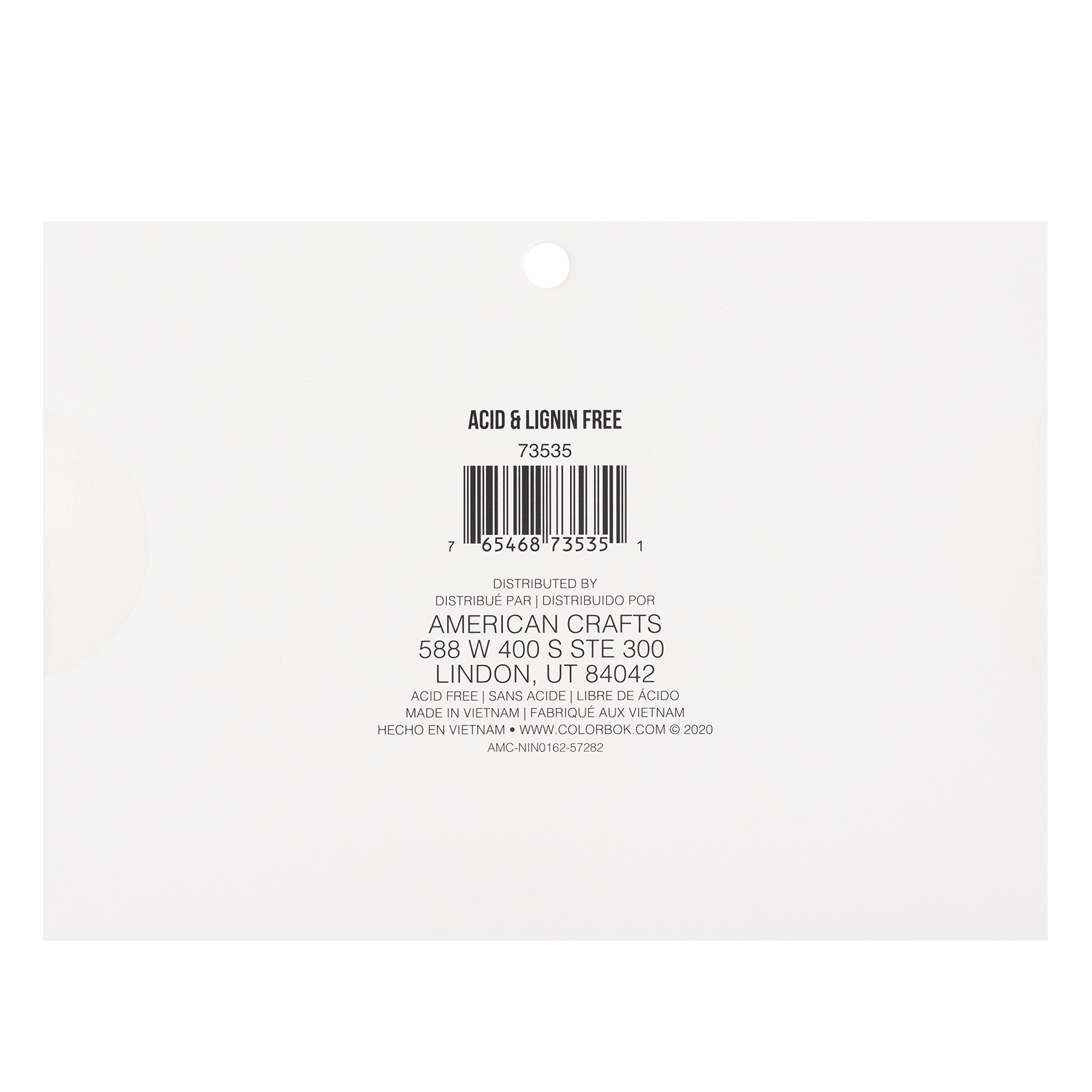 Colorbok Primary Multicolor Card Stock Paper Photo Mats, 4.5" x 7.25", 67 lb./100 gsm, 100 Sheets