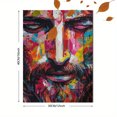 thumbnail image 3 of Abstract Portrait Canvas Wall Art 15.75x11.81 Inches, 3 of 8