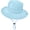 Aqua Blue, variant on UPF 50+ Kids Sun Hat Lightweight Quick Dry Foldable Bucket Hat, Adjustable Safari Fishing Hat for Boys and Girls