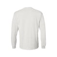 thumbnail image 4 of Gildan DryBlend Long Sleeve T-Shirt - 8400 | Bulk 6 Pack Tees, Size-M, Ash, 4 of 5