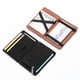 thumbnail image 5 of Cartera con tapa, billetera mágica creativa para hombre, tarjetero de PU, monedero para hombre, billetera corta con cremallera, 5 of 6
