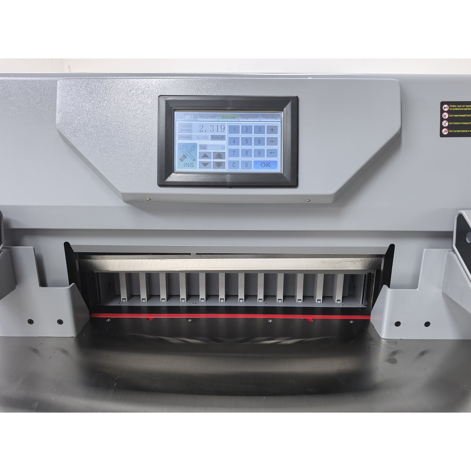 20.47'' Electric Program Control Paper Cutting Machine Heavy Paper Cutter With Infrared Safety Protection