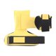 thumbnail image 4 of Correas de muñeca de levantamiento de pesas empuñaduras a mano pull ups de palma de la palma entrenamiento cómodo para hombres para mujeres pulsera de Amarillo, 4 of 8