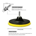 thumbnail image 3 of 12PCS Ensemble de Cire Portable Auto Roue Kit Pad Kit Voiture Polissage Éponge Mousse 3inch, 3 of 11