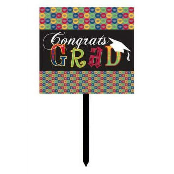 Time To Shine Graduation Yard Sign