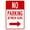 Warning Sign 1, variant on No Parking Bus Loading Zone School Tin Sign - 8"x12" Vintage Metal Warning Sign, School Bus Zone Decor for Home Farm Bar Coffee Shop Club School Street