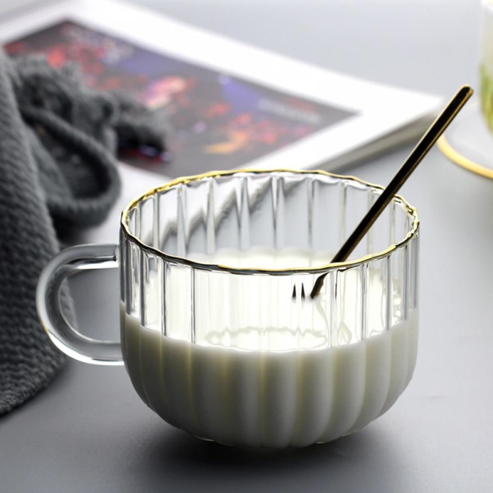 Double Scald Mouth Glass Milk Cup Coffee Cartoon with Round KitchenDining & Bar Coffee Cup Drinking Glasses Ceramic Large Drinking Cups You Are Here
