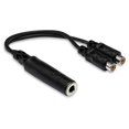 thumbnail image 1 of Cable de Audio Hosa YRA-115 1/4" TSF a Doble RCA, 1 of 6