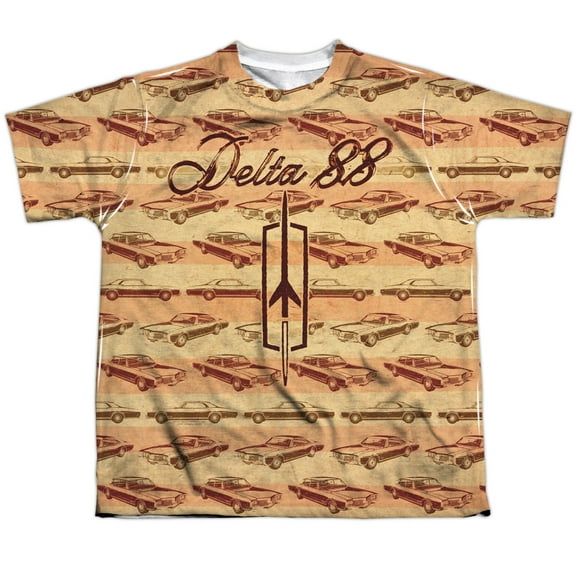 Oldsmobile- Delta 88 Collection Big Boys Youth Front/Back Print T-Shirt Tee