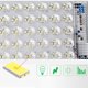 thumbnail image 5 of Inteprter Luz de inundación llevada 50W AC 220V Proyector de reflector para exteriores IP65 Lámpara de calle LED impermeable Iluminación de paisaje Iluminación y accesorios negro Inteprter HA1314-02B, 5 of 6