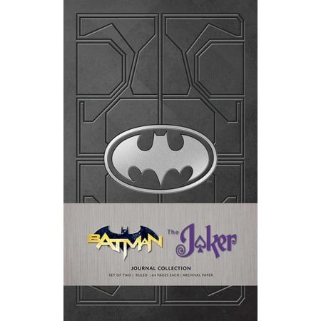 DC Comics: Character Journal Collection (Set of 2) : Batman and (Best Batman Comics With The Joker)